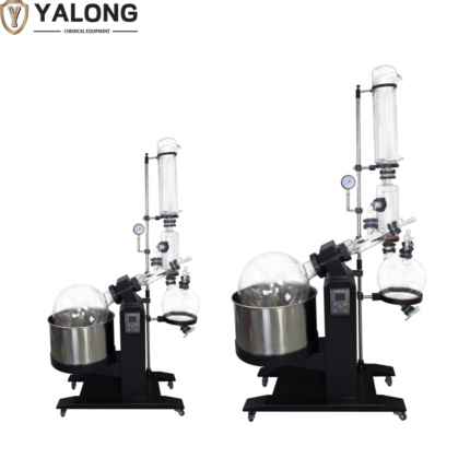 Large Scale Rotary Evaporator Glass Reactor