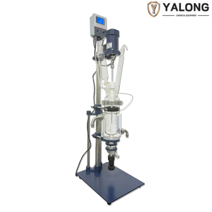 5L Glass Jacket-Heated Tubular Reactor