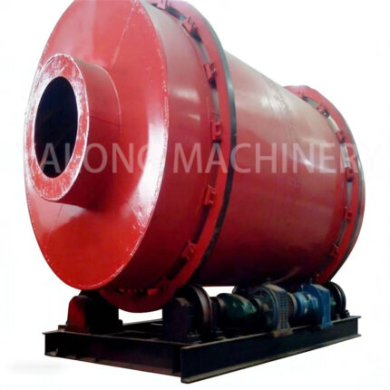 The large-capacity rotary dryer is suitable for bentonite, coal and pyrite